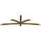 Ekena Millwork Davenport Timber Gable Bracket, Western Red Cedar, 84"W x 28"H x 1 1/2"D x 3 1/2"F, 8/12 Pitch GBW084X28X0204DAV00SWR - alternate 4